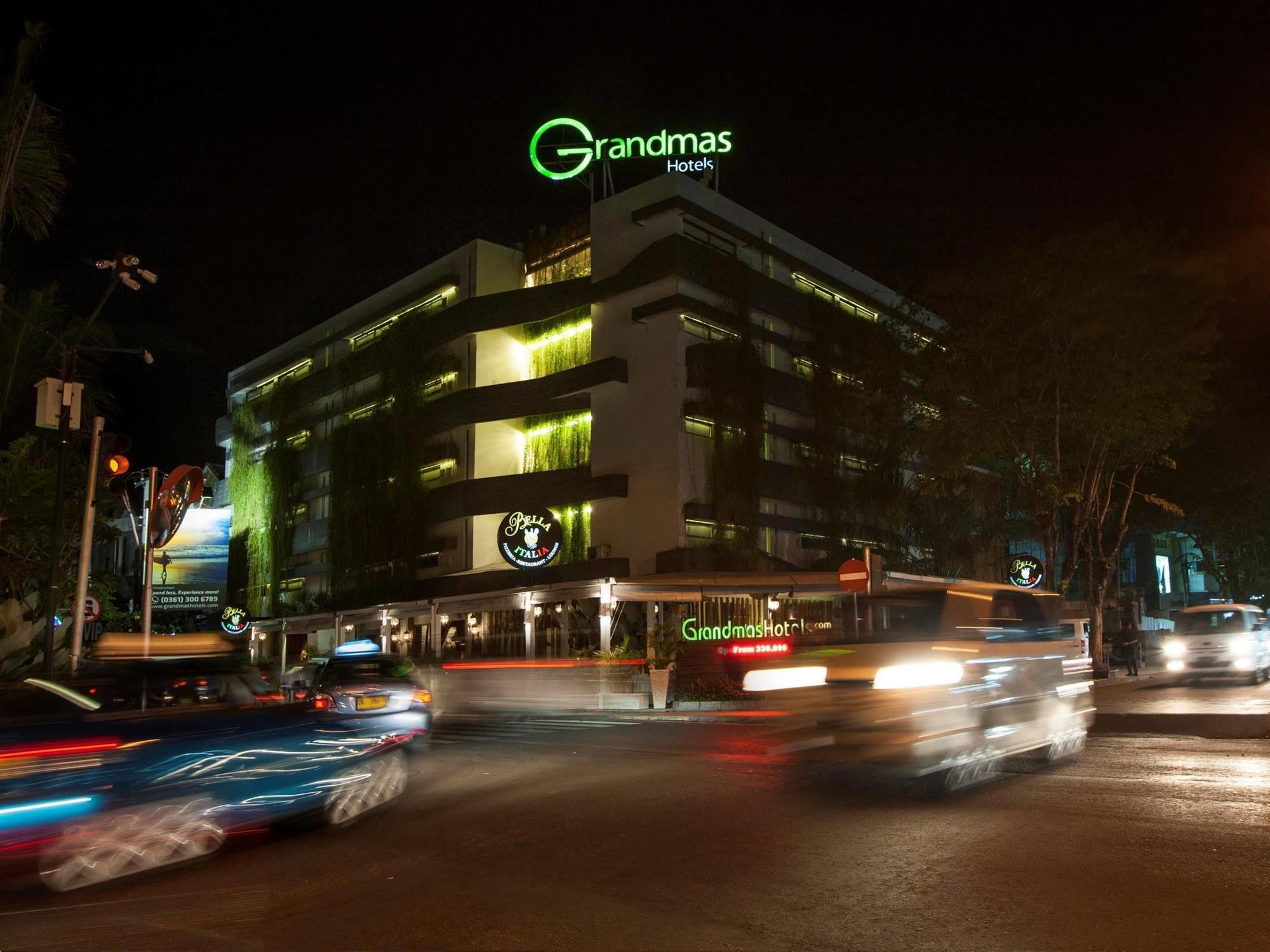 Grandmas Plus Hotel Legian Exteriör bild